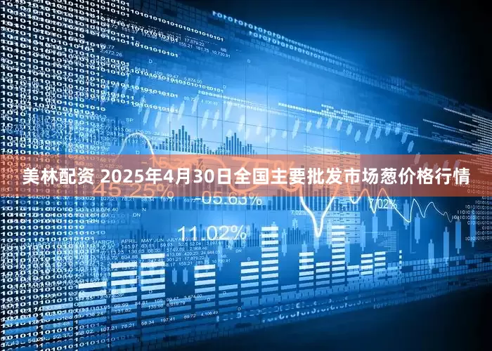 美林配资 2025年4月30日全国主要批发市场葱价格行情